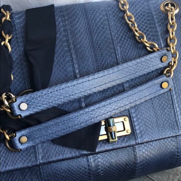 Lanvin watersnake handbag - Picture 6 of 8